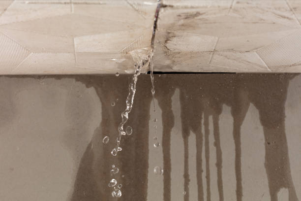 Professional Burst Pipe Cleanup technician working in South River, NM